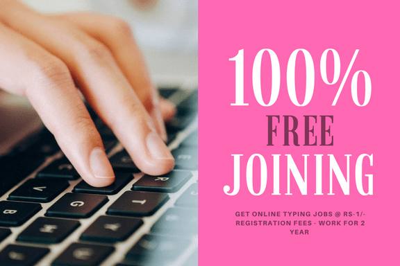 online typing jobs daily payment without investment